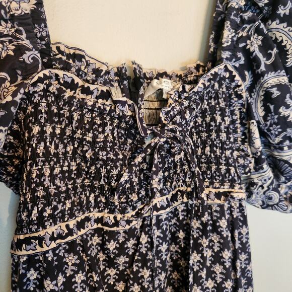 Sea New York $346 Jasper Mini Dress with Puff Sleeves size Medium - Picture 8 of 12